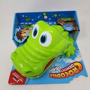 Hasbro Crocodile Dentist Splash Water Game Backyard Pool Sprinkler‎ Water Toy